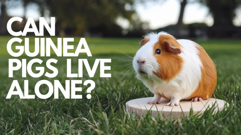 Can Guinea Pigs Live Alone? A Complete Guide to Loneliness, Pairings, and More