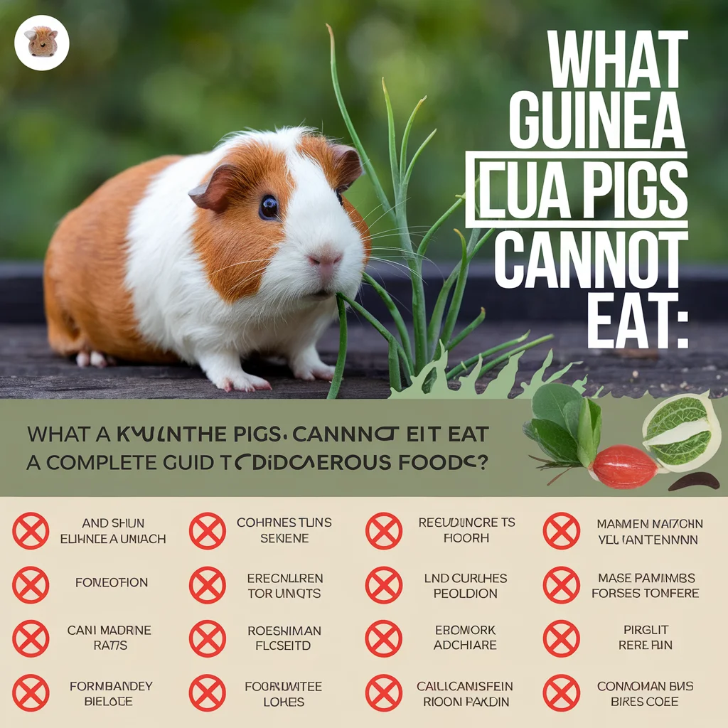 What Guinea Pigs Cannot Eat: A Complete Guide to Dangerous Foods