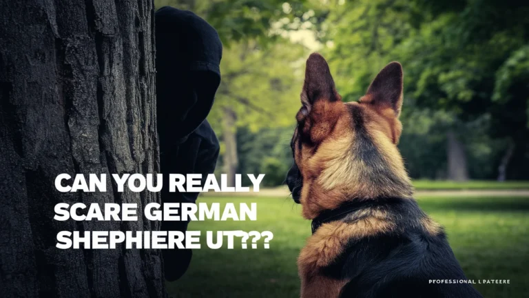 Can You Scare German Shepherds?