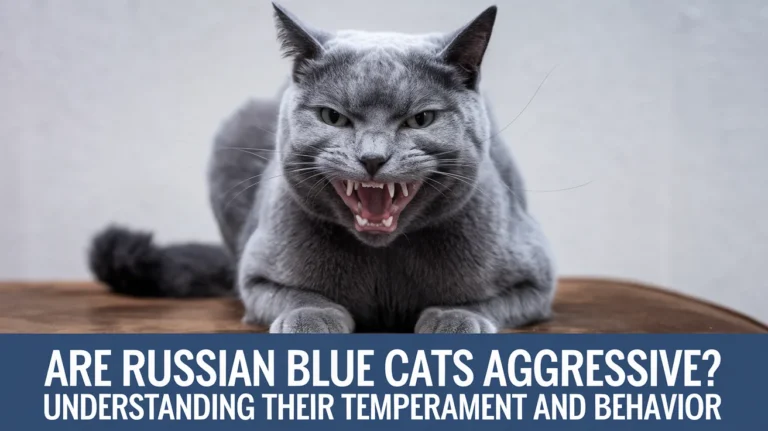 Are Russian Blue Cats Aggressive? Understanding Their Temperament and Behavior