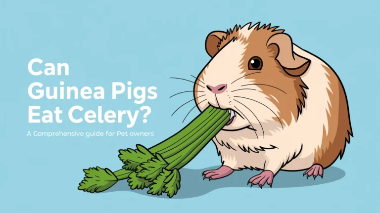 Can Guinea Pigs Eat Celery? A Comprehensive Guide for Pet Owners