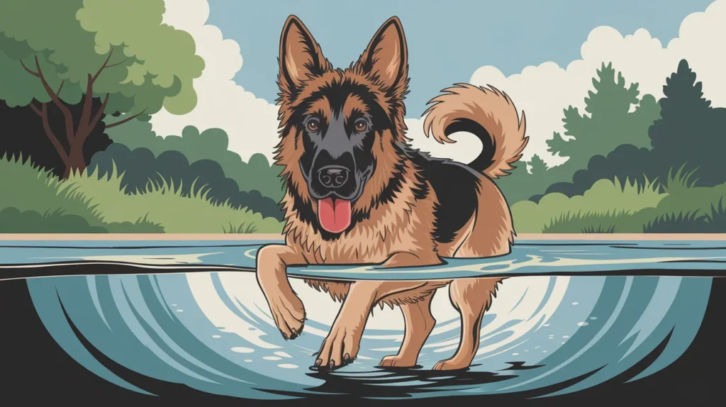 Do German Shepherds Have Webbed Feet?