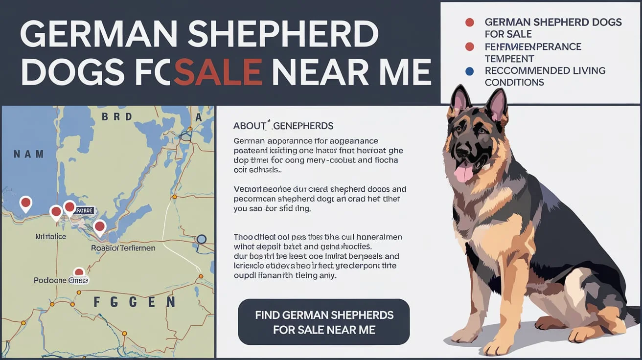 German Shepherd Dogs for Sale Near Me