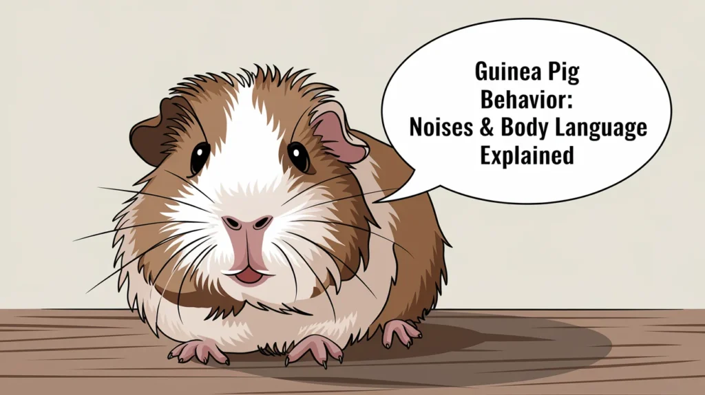 Guinea Pig Behavior: Noises & Body Language Explained