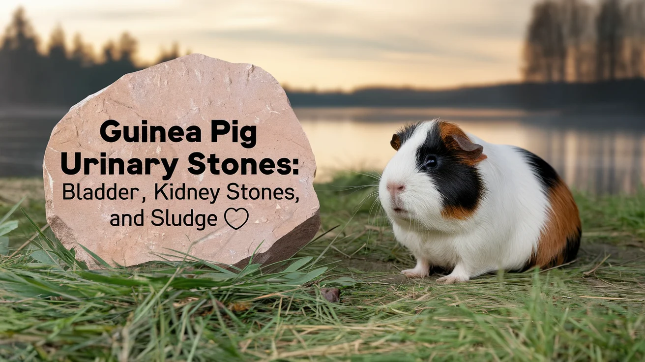 Guinea Pig Urinary Stones: Bladder, Kidney Stones, and Sludge 🐹💎