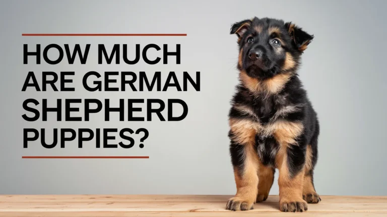 How Much Are German Shepherd Puppies?