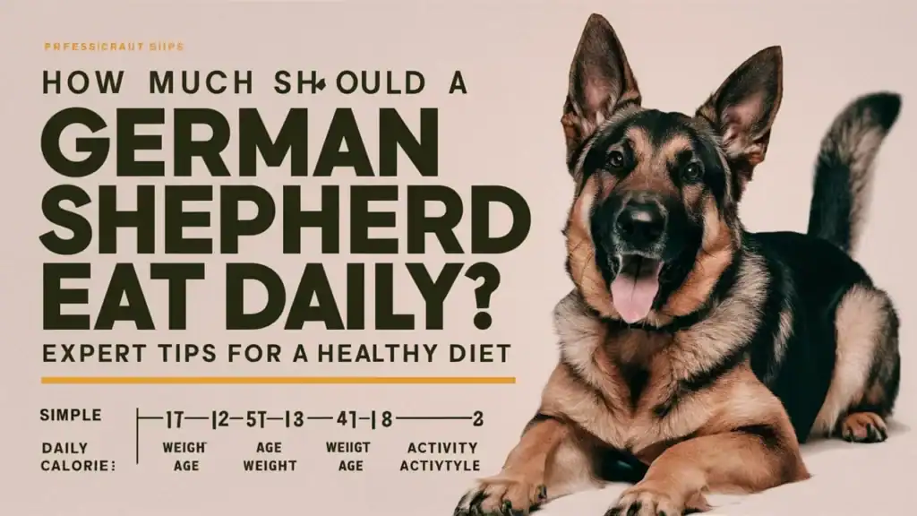 How Much Should a German Shepherd Eat Daily? Expert Tips for a Healthy Diet!             