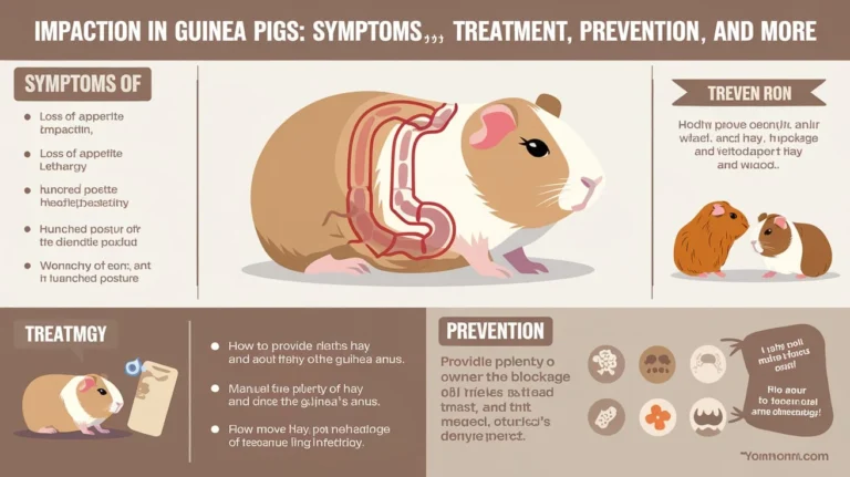 Impaction in Guinea Pigs: Symptoms, Treatment, Prevention, and More