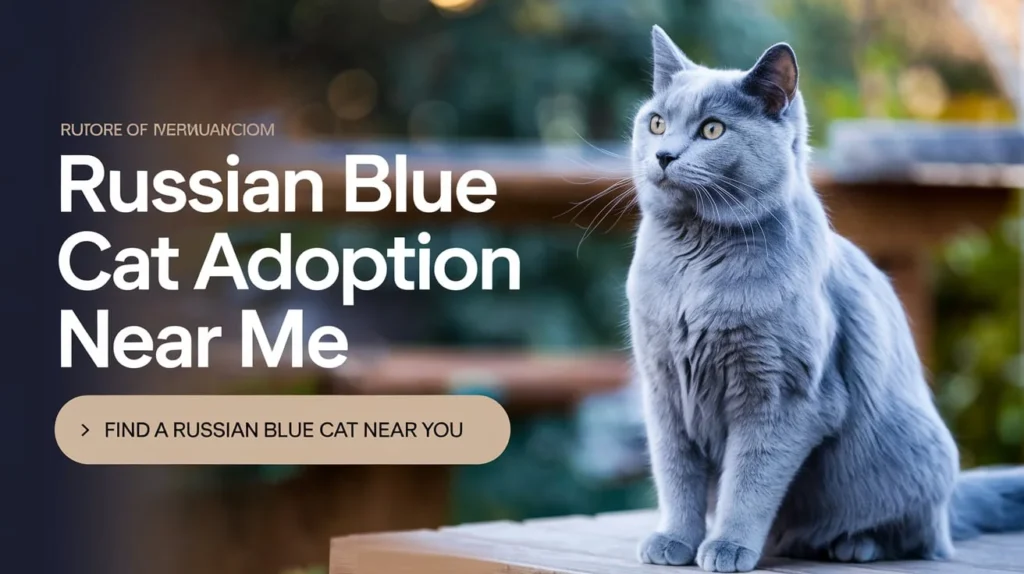 Russian Blue Cat Adoption Near Me