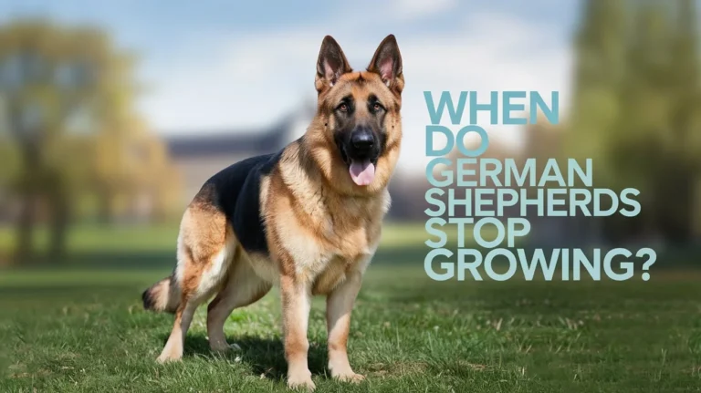 When Do German Shepherds Stop Growing?