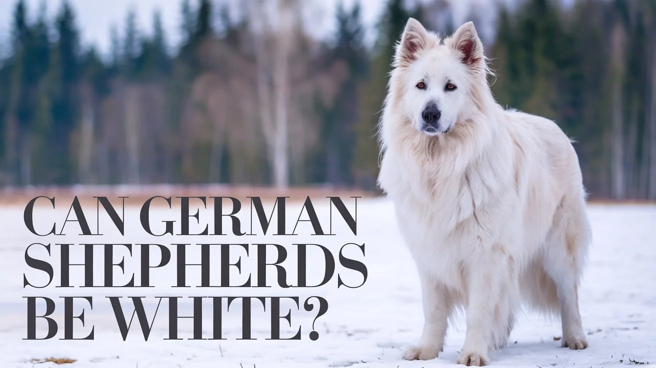 Can German Shepherds Be White?