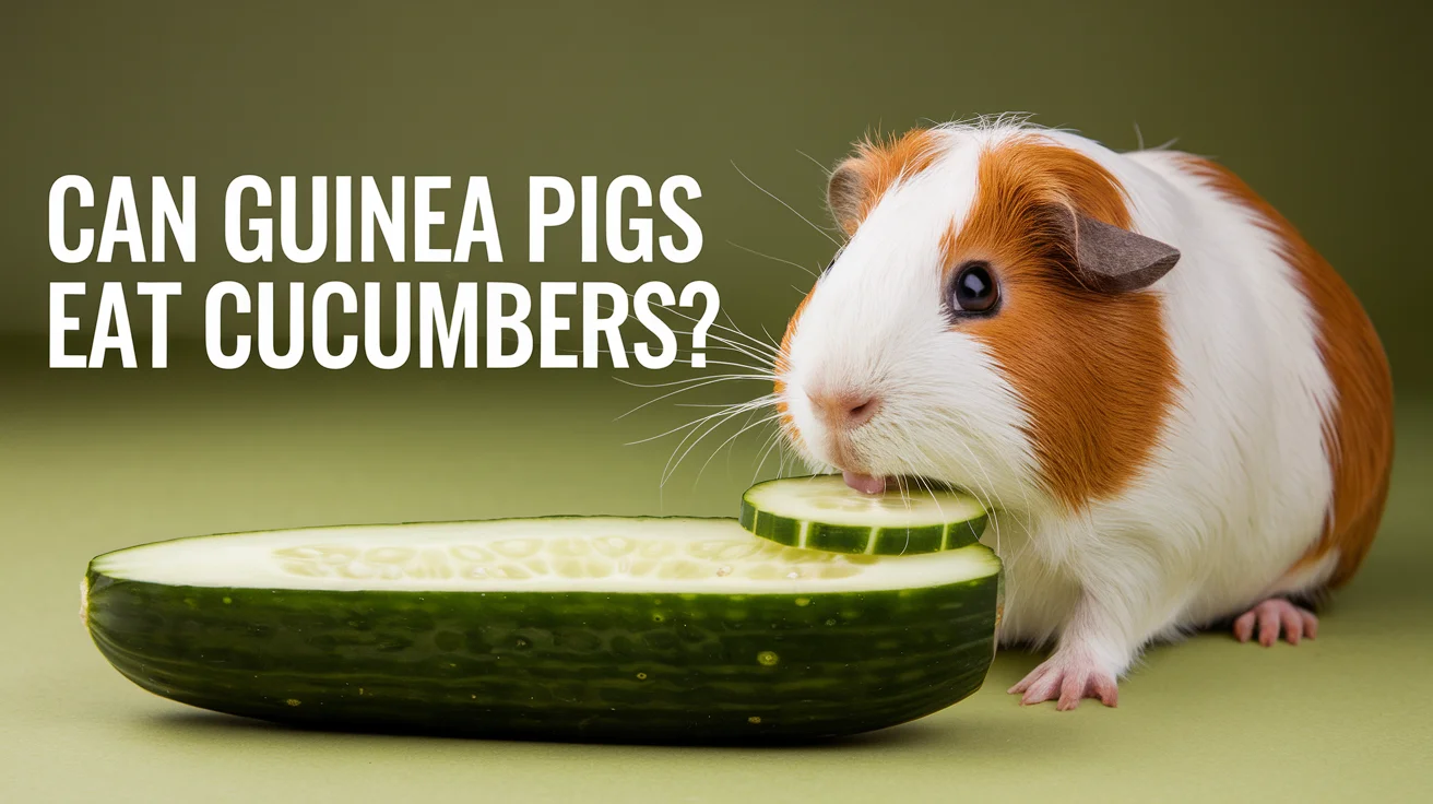Can Guinea Pigs Eat Cucumbers