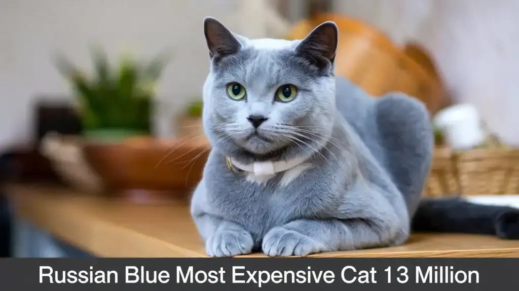 Russian Blue Most Expensive Cat 13 Million