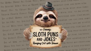 190+ Funny Sloth Puns And Jokes: Hanging Out with Humor