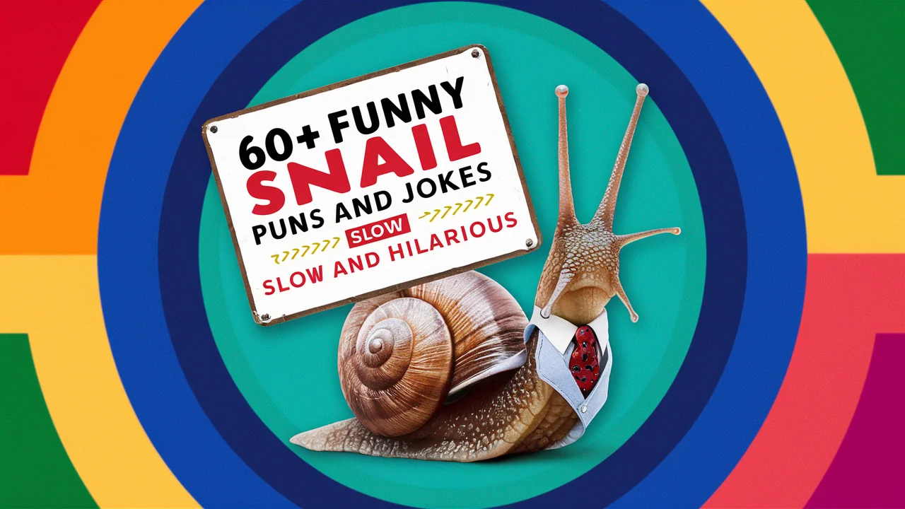 60+ Funny Snail Puns And Jokes – Slow and Hilarious