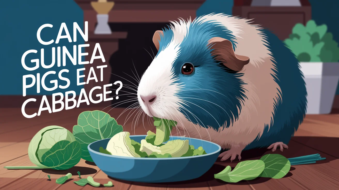 Can Guinea Pigs Eat Cabbage?