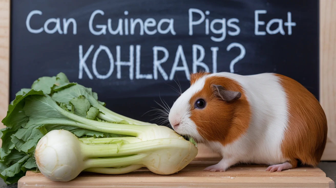 Can Guinea Pigs Eat Kohlrabi?