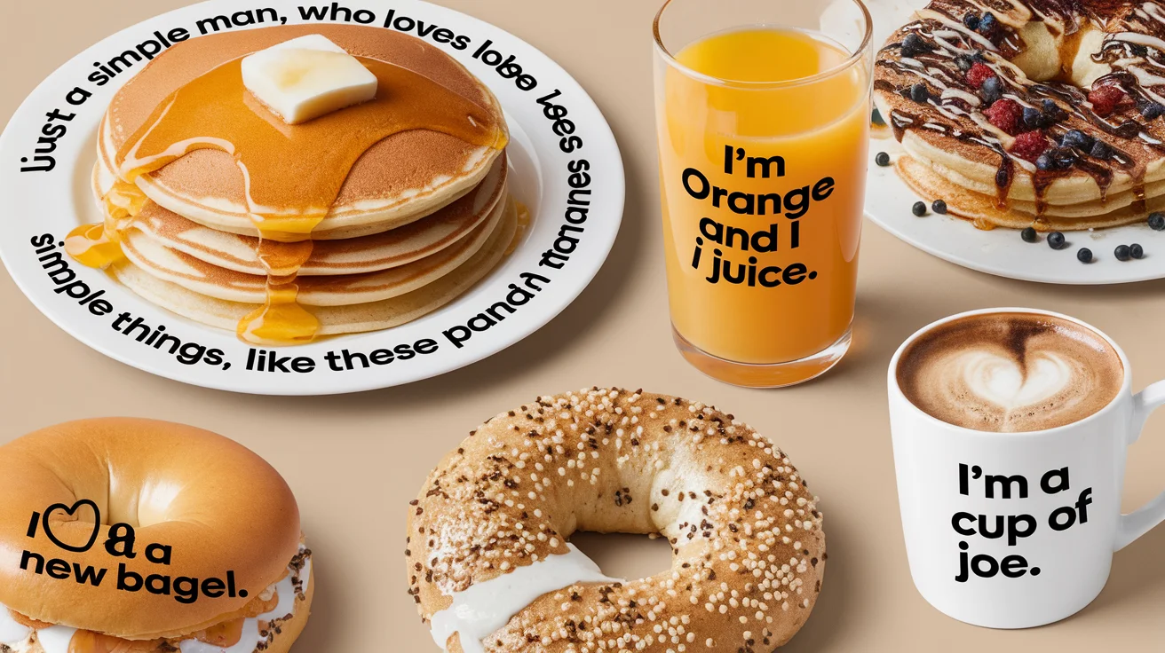 funny breakfast puns