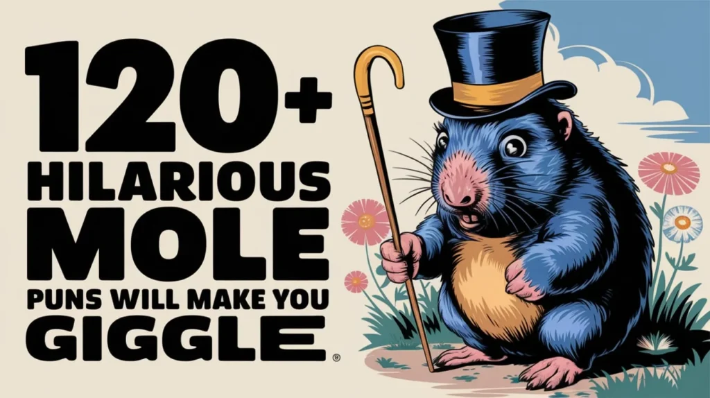 120+Hilarious Mole Puns