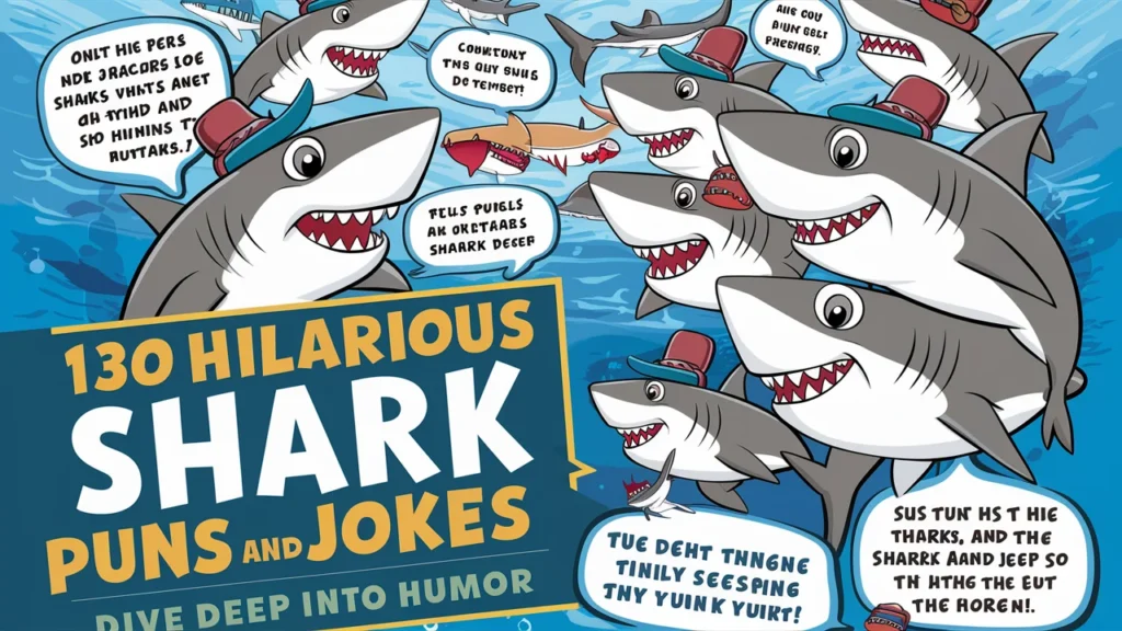 +130 Hilarious Shark Puns and Jokes: Dive Deep into Humor