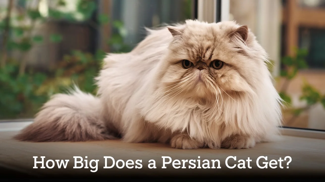 How Big Does a Persian Cat Get?