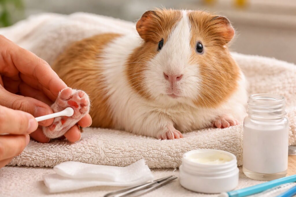 How to Get Rid of Bumblefoot in Guinea Pigs