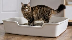 Extra Large Cat Litter Box for Maine Coon