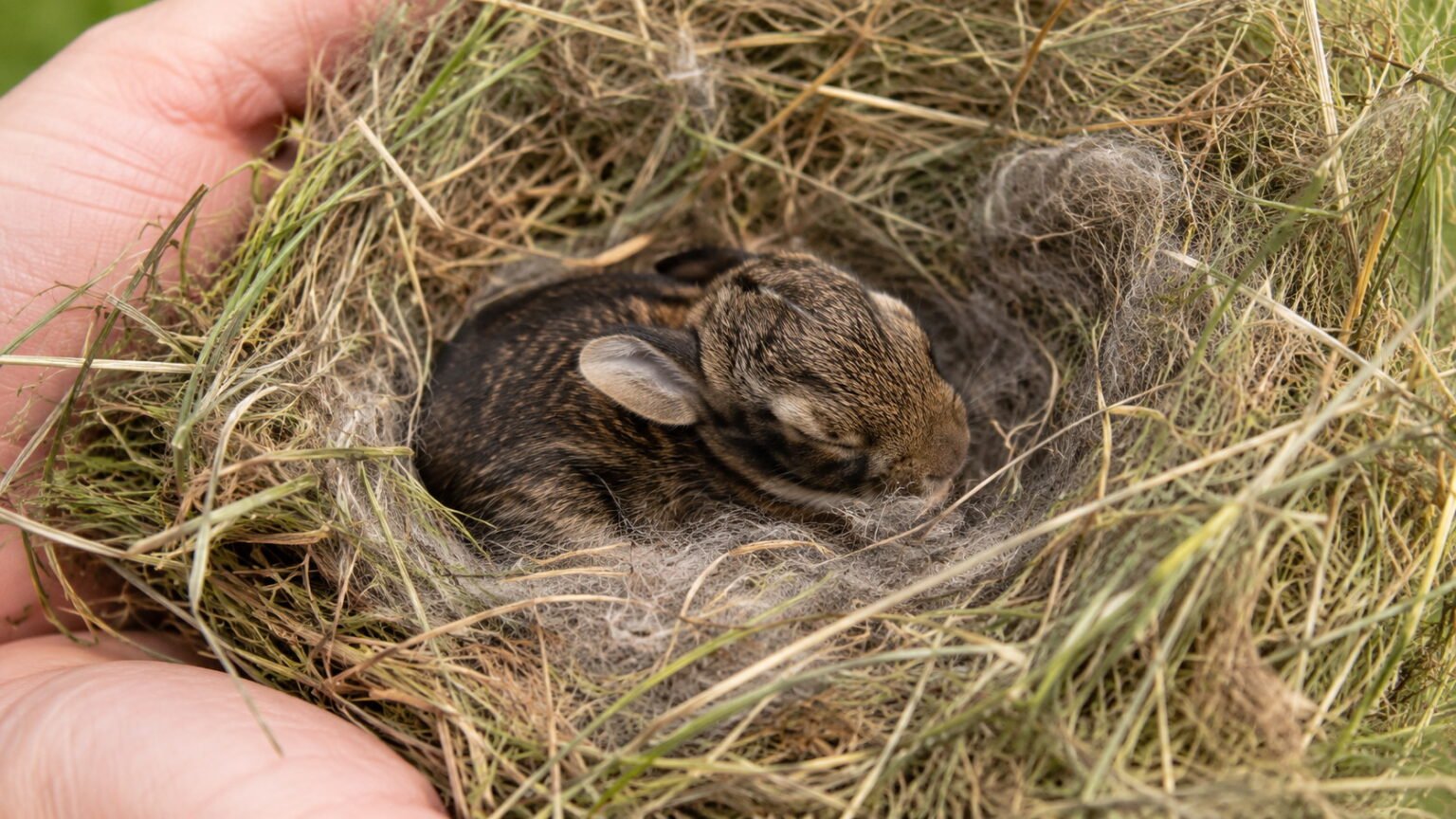 Wild Rabbit Rescue How to Care for a Newborn Wild Rabbit Safely and Correctly ...