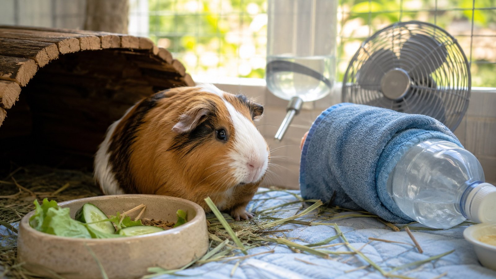 Refresh Techniques for Guinea Pigs on Hot Days